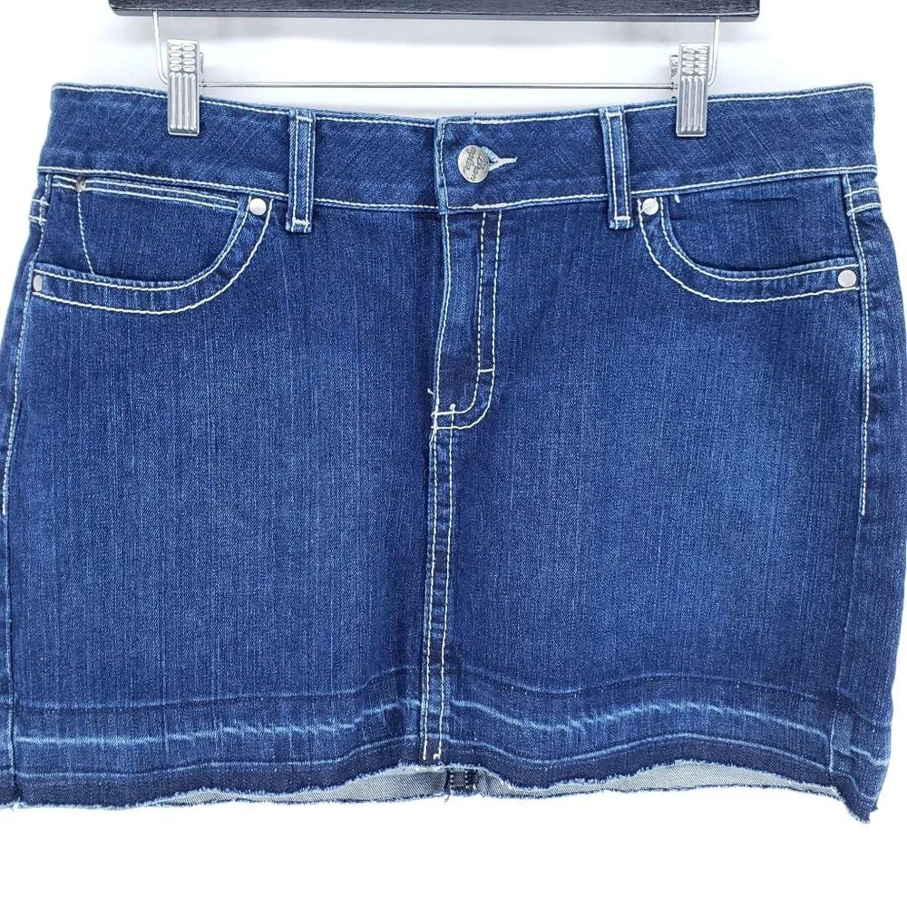 Wrangler Jean Skirt Juniors Girls Size 13 - Picture 3 of 8